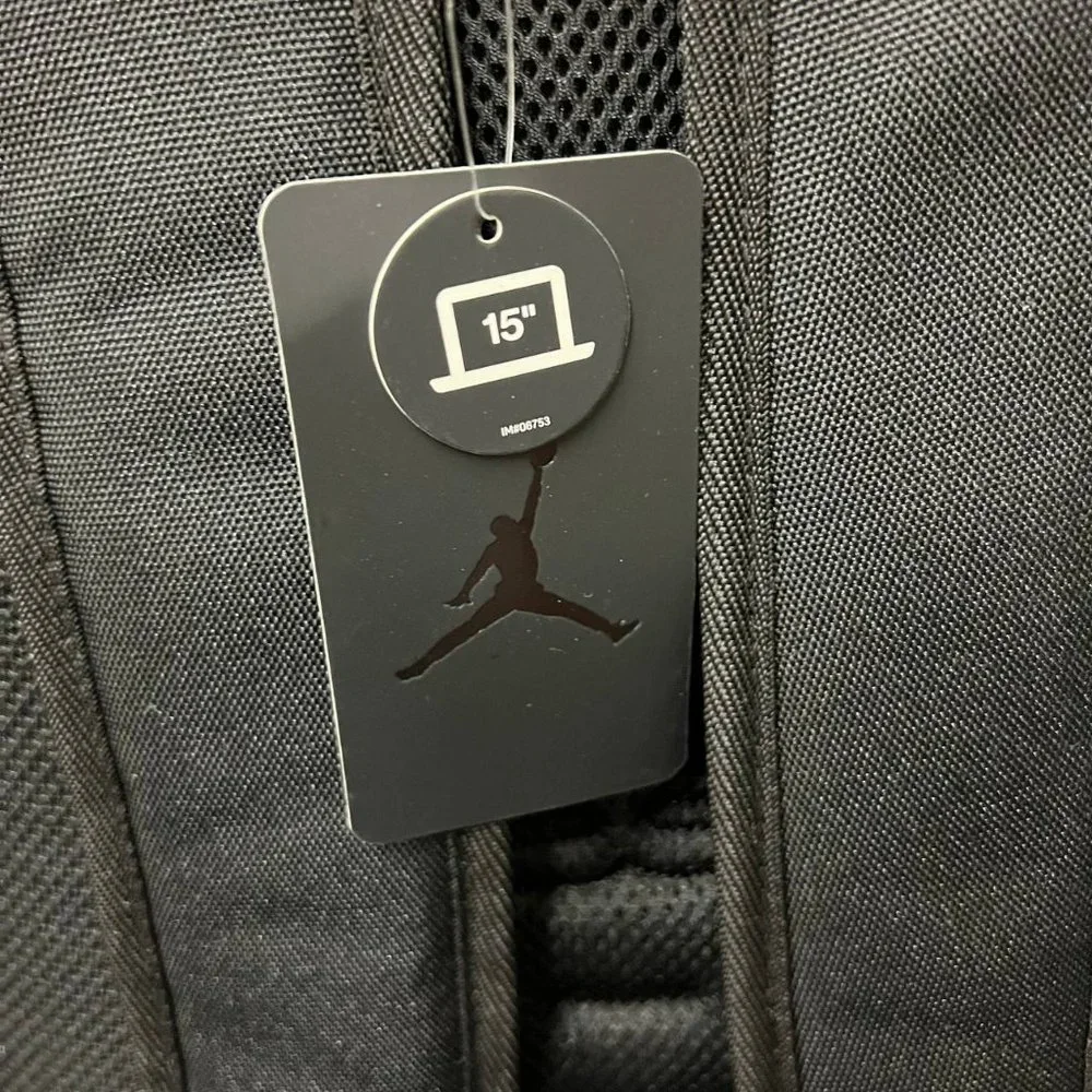 Nike Air Jordan 23 Chicago Bulls Caution Laptop Large Backpack Bag